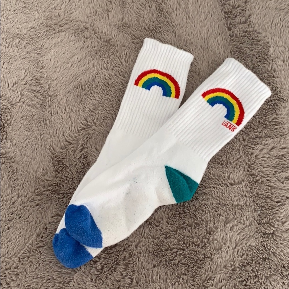 Vans limited edition rainbow socks